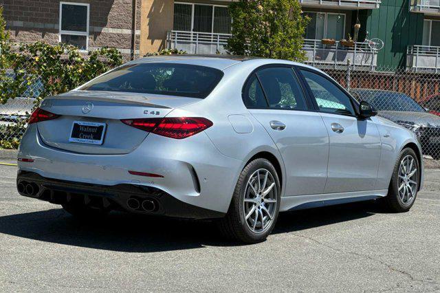 new 2024 Mercedes-Benz AMG C 43 car, priced at $69,795