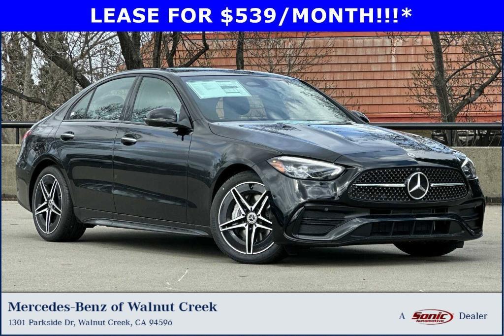 used 2024 Mercedes-Benz C-Class car, priced at $49,485