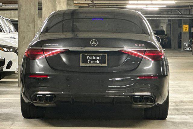 new 2025 Mercedes-Benz AMG S 63 E car, priced at $201,555