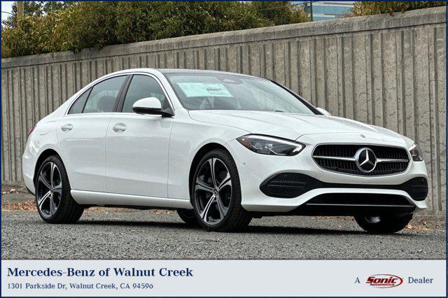 new 2025 Mercedes-Benz C-Class car, priced at $51,685