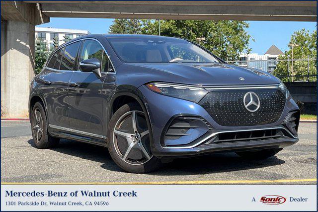 used 2023 Mercedes-Benz EQS 580 car, priced at $62,999