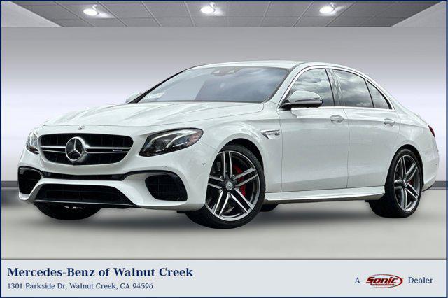 used 2019 Mercedes-Benz AMG E 63 car, priced at $61,988
