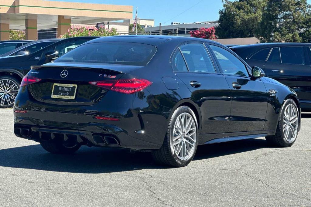 new 2024 Mercedes-Benz AMG C 63 car, priced at $88,875