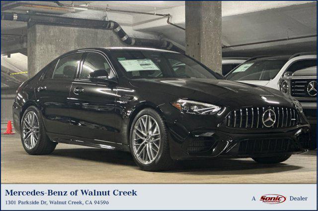 new 2025 Mercedes-Benz AMG C 63 car, priced at $89,870