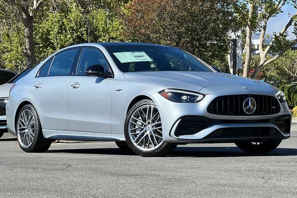 new 2024 Mercedes-Benz AMG C 43 car, priced at $72,265