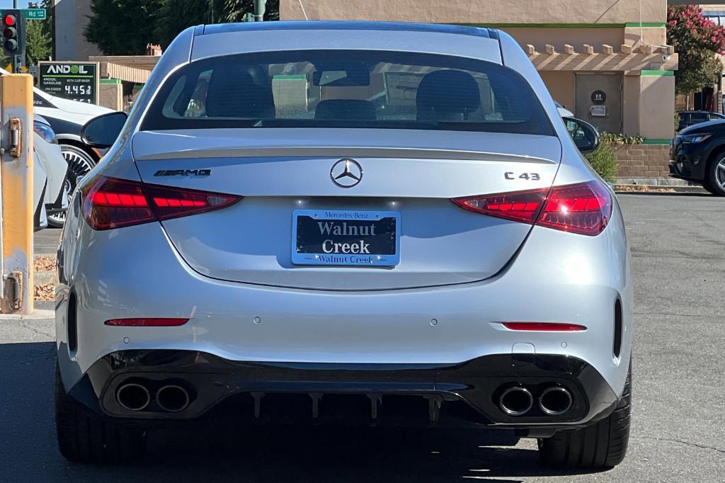 new 2024 Mercedes-Benz AMG C 43 car, priced at $72,265