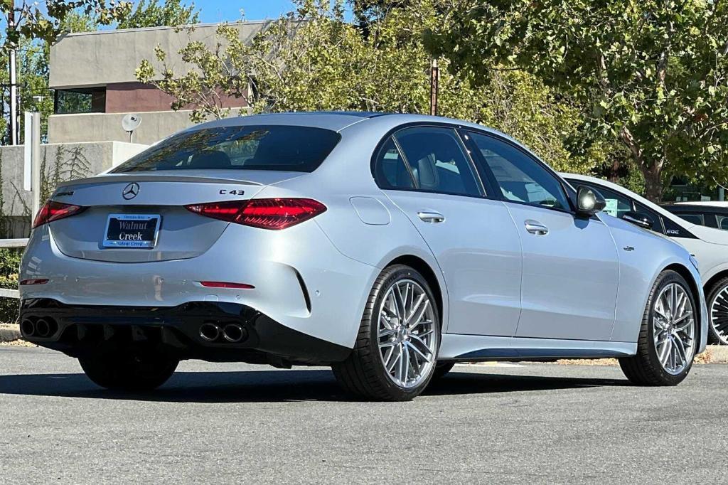 new 2024 Mercedes-Benz AMG C 43 car, priced at $72,265