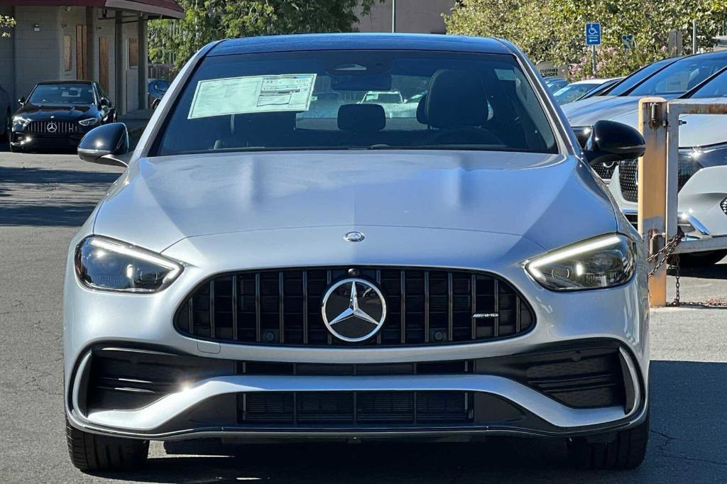 new 2024 Mercedes-Benz AMG C 43 car, priced at $72,265