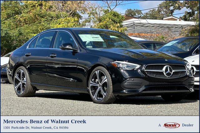 new 2025 Mercedes-Benz C-Class car, priced at $50,685