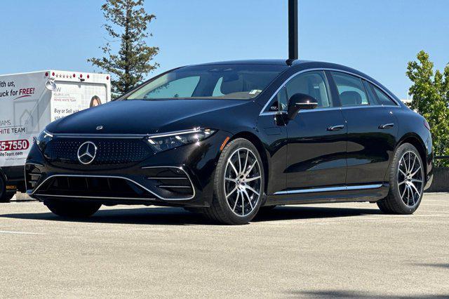 used 2023 Mercedes-Benz EQS 580 car, priced at $61,999