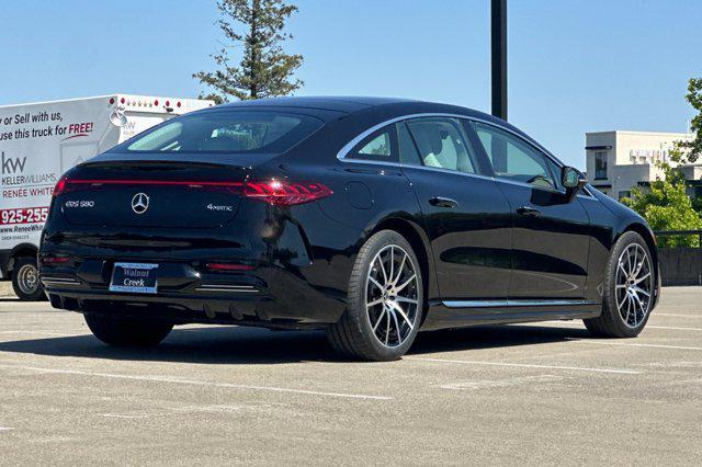 used 2023 Mercedes-Benz EQS 580 car, priced at $61,999