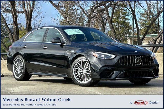 new 2024 Mercedes-Benz AMG C 63 car, priced at $87,000