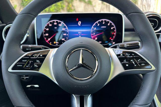 new 2025 Mercedes-Benz C-Class car, priced at $51,995