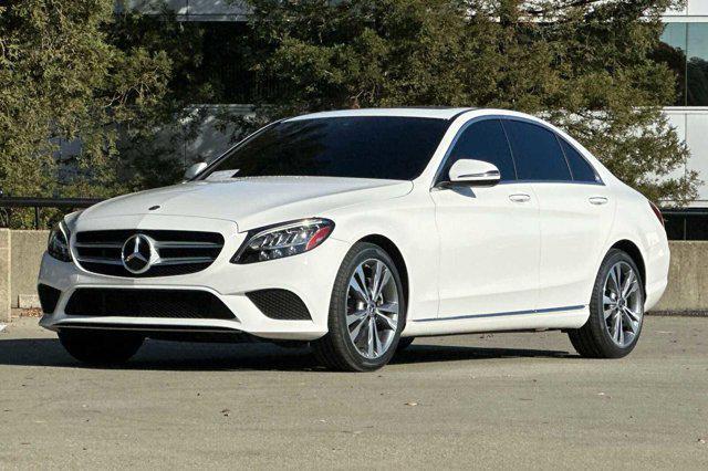 used 2021 Mercedes-Benz C-Class car, priced at $27,999