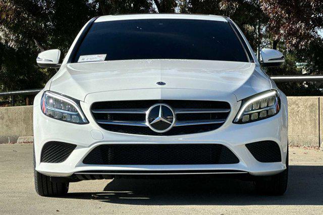 used 2021 Mercedes-Benz C-Class car, priced at $27,999