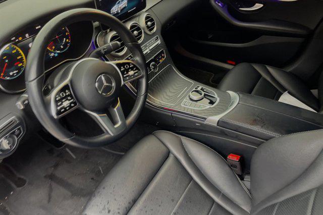 used 2021 Mercedes-Benz C-Class car, priced at $27,999