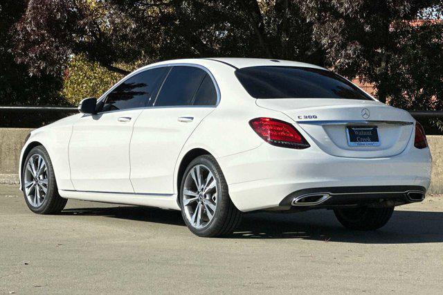 used 2021 Mercedes-Benz C-Class car, priced at $27,999