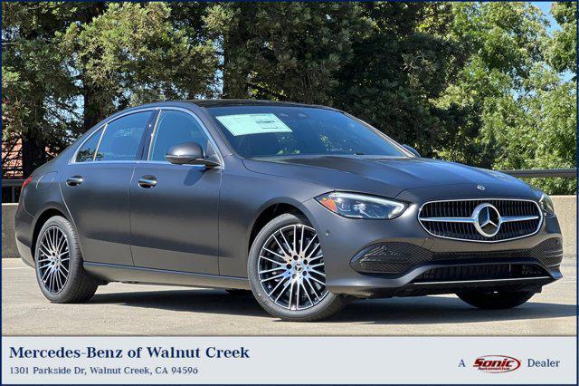 new 2025 Mercedes-Benz C-Class car, priced at $56,670