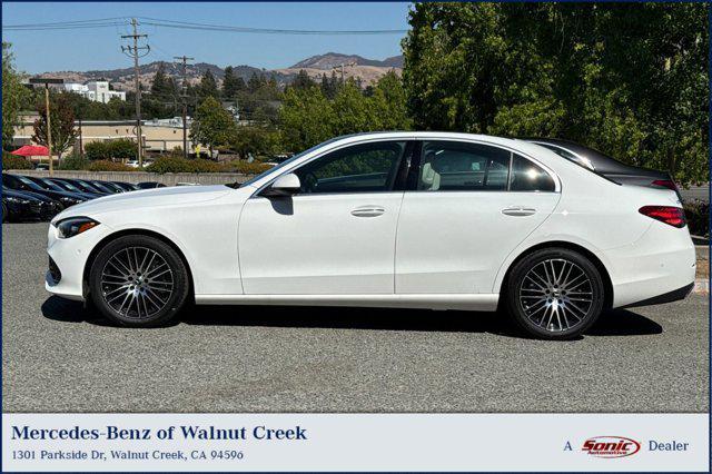new 2025 Mercedes-Benz C-Class car, priced at $52,635