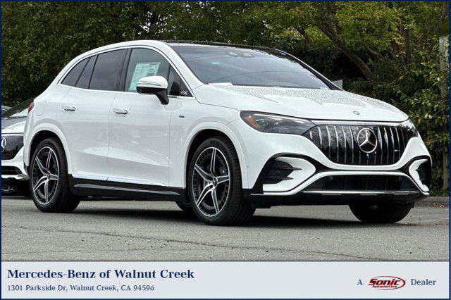 new 2025 Mercedes-Benz AMG EQE car, priced at $118,010