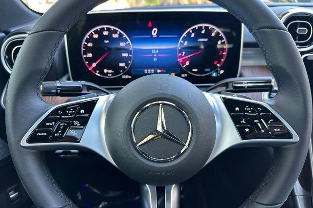 new 2025 Mercedes-Benz C-Class car, priced at $50,455