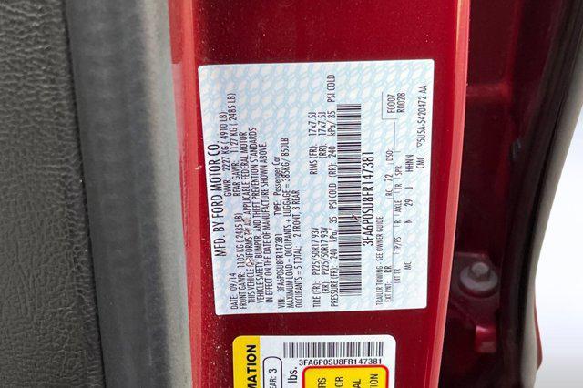 used 2015 Ford Fusion Energi car, priced at $9,999