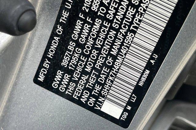 used 2021 Honda Civic car, priced at $21,999
