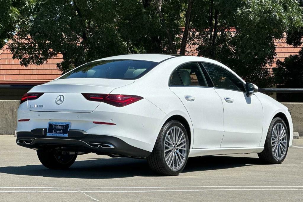 new 2025 Mercedes-Benz CLA 250 car, priced at $45,710