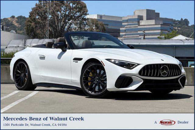 used 2023 Mercedes-Benz AMG SL 63 car, priced at $128,999