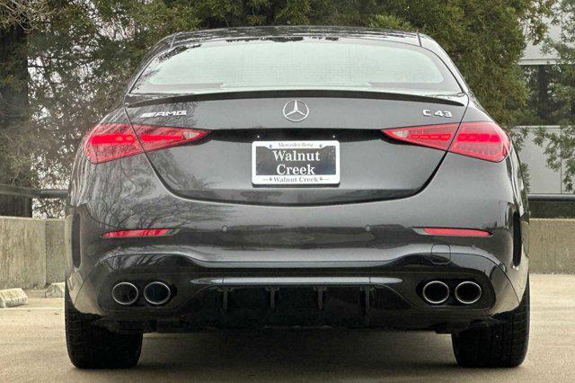 new 2024 Mercedes-Benz AMG C 43 car, priced at $75,175