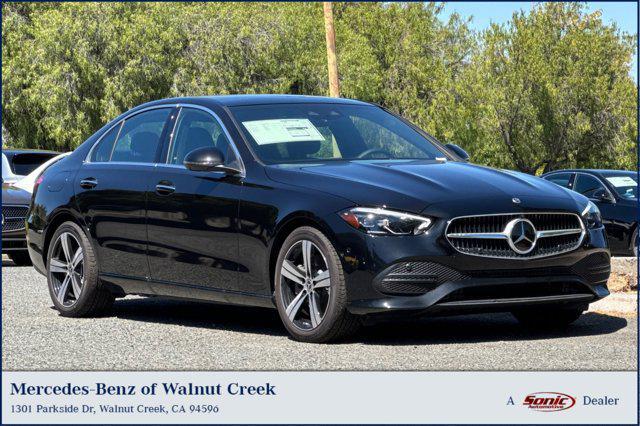 new 2025 Mercedes-Benz C-Class car, priced at $56,805