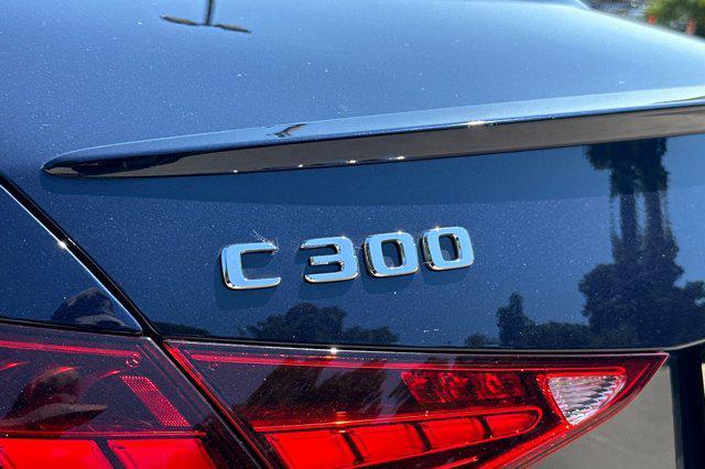 used 2023 Mercedes-Benz C-Class car, priced at $35,999