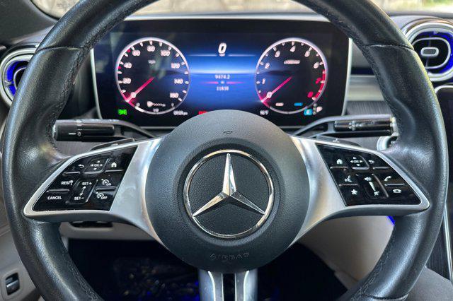 used 2023 Mercedes-Benz C-Class car, priced at $35,999