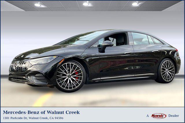 used 2023 Mercedes-Benz AMG EQE car, priced at $53,999