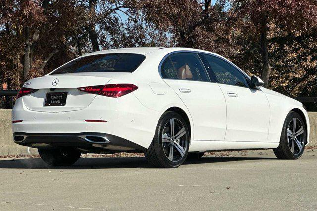 new 2025 Mercedes-Benz C-Class car, priced at $50,245