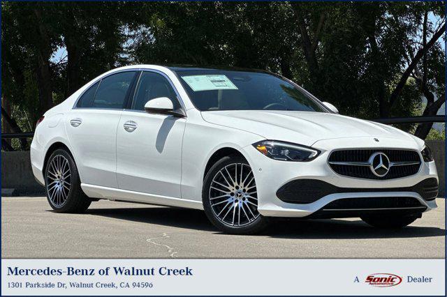 new 2025 Mercedes-Benz C-Class car, priced at $50,795