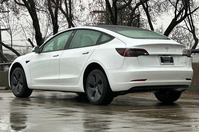 used 2021 Tesla Model 3 car, priced at $26,999