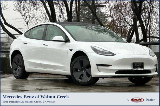 used 2021 Tesla Model 3 car, priced at $26,999