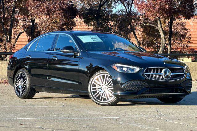 new 2025 Mercedes-Benz C-Class car, priced at $49,795