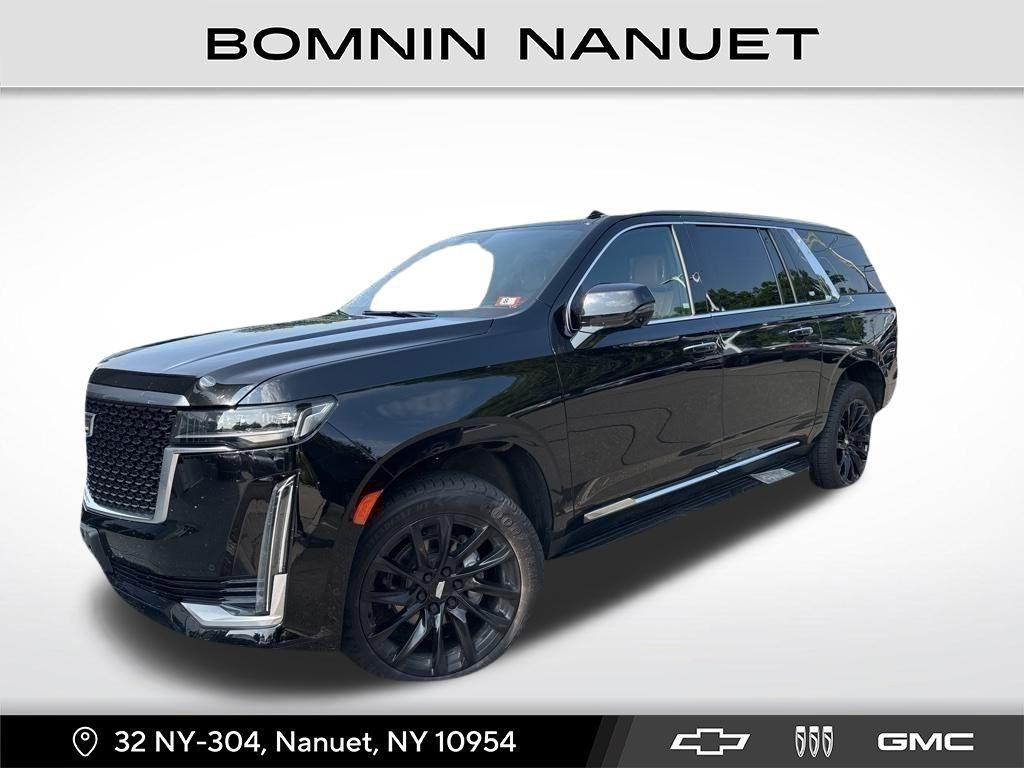 used 2021 Cadillac Escalade ESV car, priced at $52,990