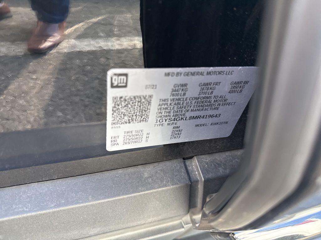 used 2021 Cadillac Escalade car, priced at $64,990