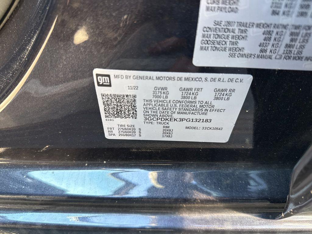 used 2023 Chevrolet Silverado 1500 car, priced at $34,490