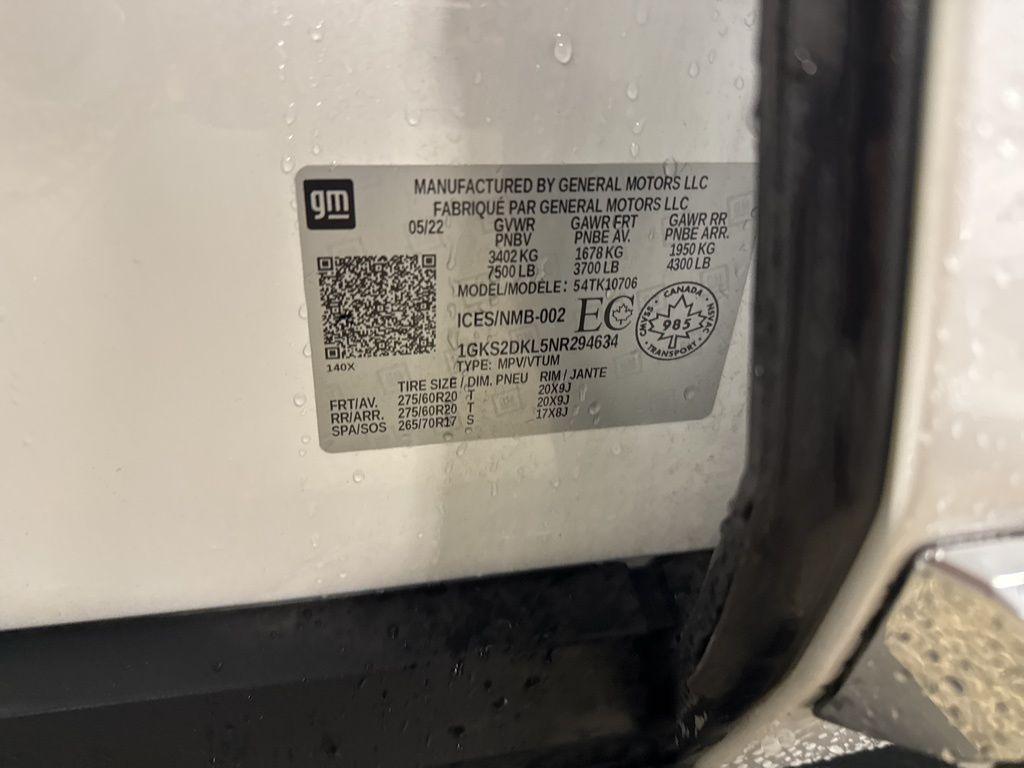 used 2022 GMC Yukon car, priced at $52,490