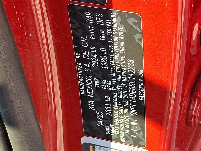 new 2025 Kia K4 car, priced at $24,810