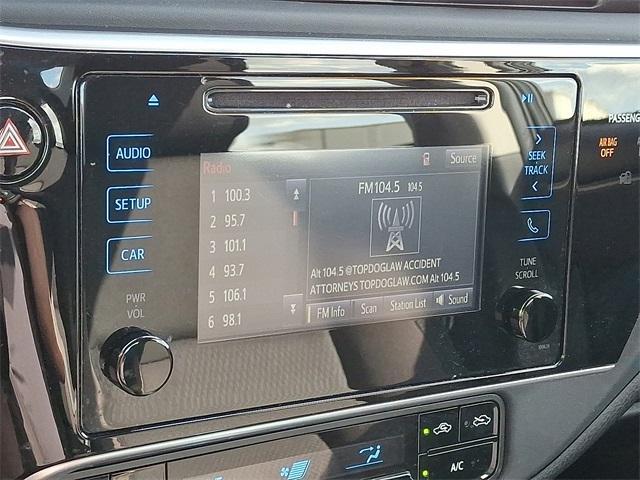 used 2017 Toyota Corolla car, priced at $17,262