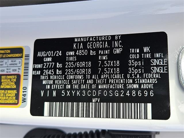 new 2025 Kia Sportage car, priced at $35,045