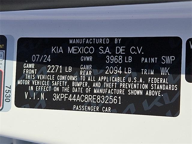 new 2024 Kia Forte car, priced at $28,280