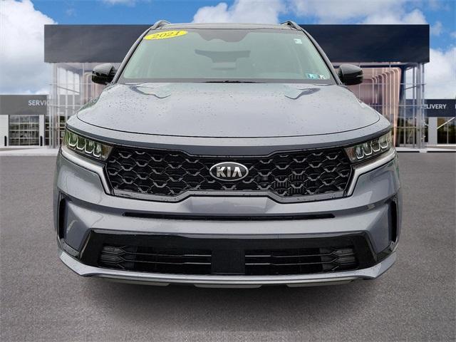 used 2021 Kia Sorento car, priced at $27,499