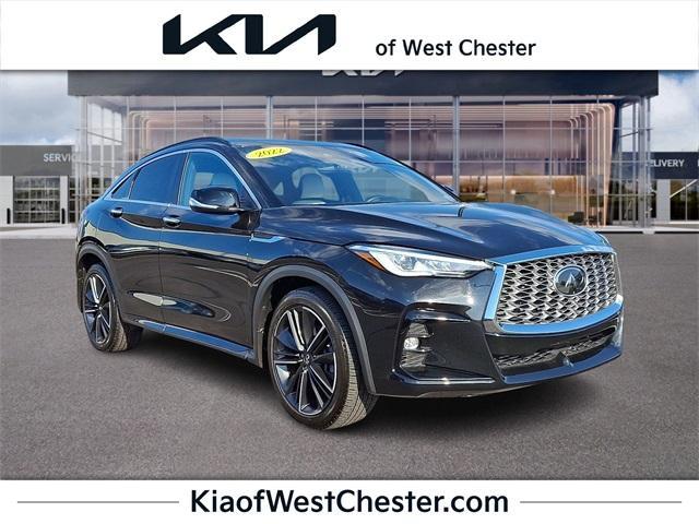 used 2022 INFINITI QX55 car, priced at $30,344