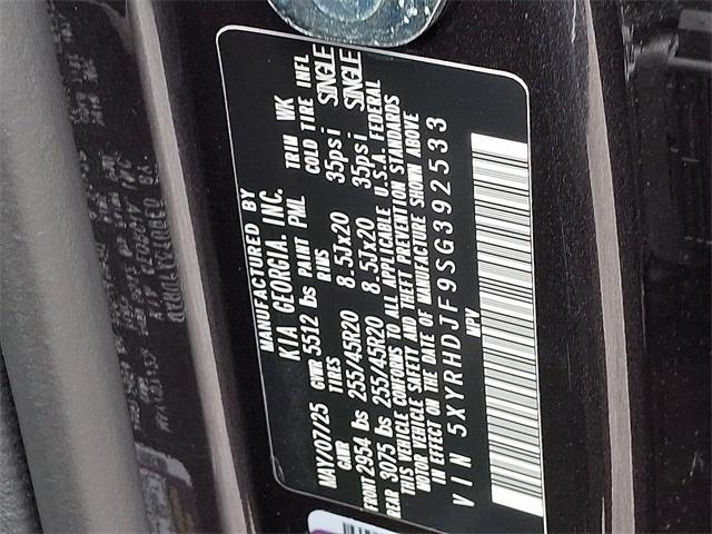 new 2025 Kia Sorento car, priced at $43,460